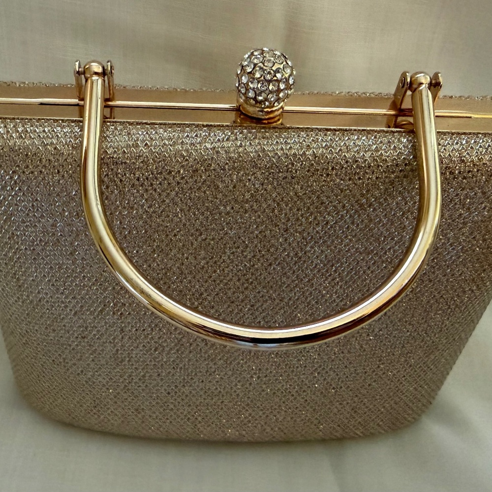 Fancy Gold Evening Bag
